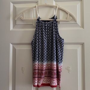 Red, White, Blue Top